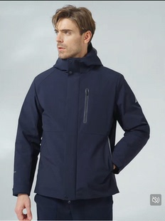 防轻泼水高弹户外三合一羽绒服外套JC3405 冬季 NAUTICA 诺帝卡男装