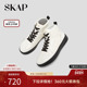 SKAP圣伽步男鞋 休闲靴 低靴软皮轻便短靴舒适增高男款 2025冬季 新款
