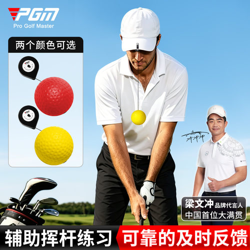 PGM高尔夫训练器头部稳定训练球