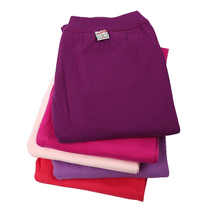 秋裤女单件100%纯棉加肥加大中老年高腰棉毛线裤老人宽松妈妈秋裤