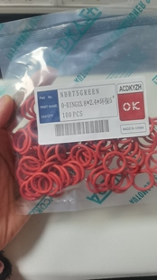 汽车空调压缩机密封圈空调管o型圈袋装冷气管接头堵漏橡胶圈包装