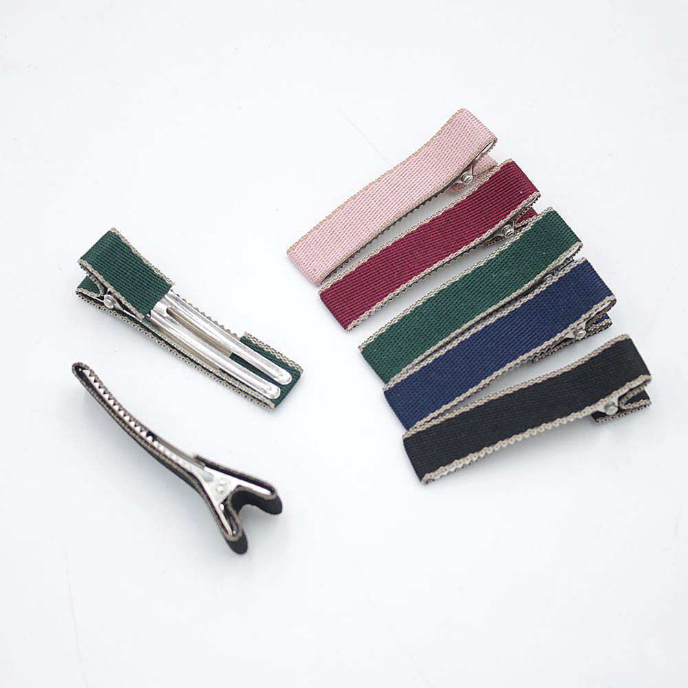 鸭嘴夹di'y侧边刘海夹卡子