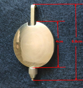 机械挂钟摆座钟摆 北极星机械挂钟摆机械钟表配件金属摆老式