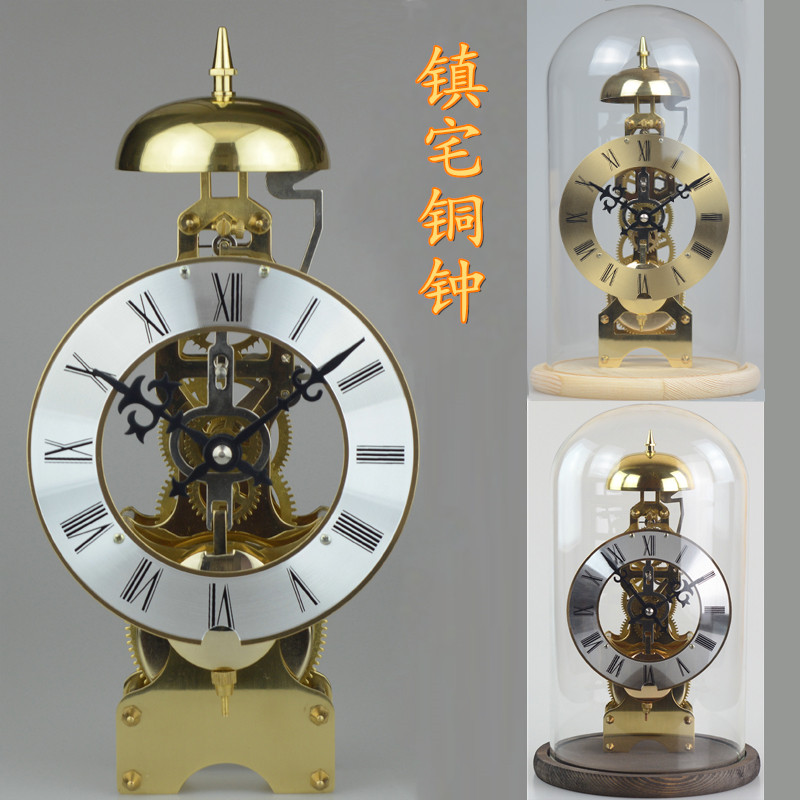 FTT北极星铜机械钟机芯报时透视台钟钟表配件风水机械座钟机芯