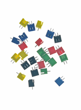 XHB2.54-2A--10P带锁扣 直针插座 蓝 红 黑 黄 绿色接插件连接器