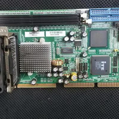 原装 凌华工控机主板 NuPRO-841 REV:2.0  带COM口全长工控板