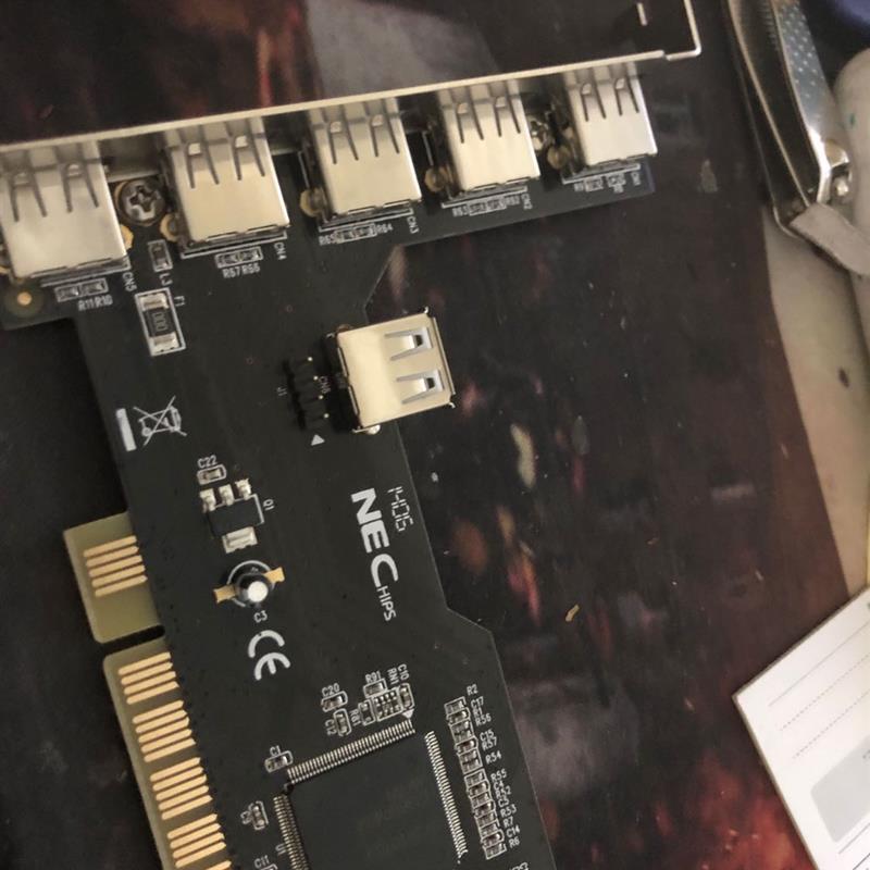 LINDY PCI USB 2.0 5+1 FG-U2N101 5E1I N3-01 LD01 6口 usb