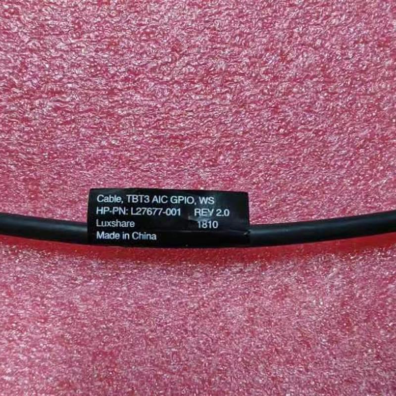 HP Z8 Z6 Z4 G4工作站雷电3卡供电线主板连接线L27677 L27676-001