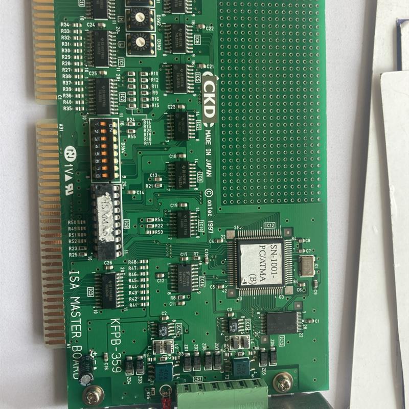 CKD-KFPB-359 ISA MASTER BOARD 采集卡成色新
