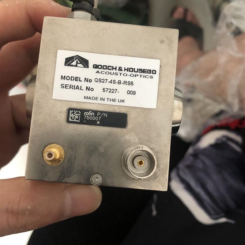 原厂GOOCH & HOUSEGO ACOUSTO-OPTICS QS27-4S-B-RS5 激光Q开关