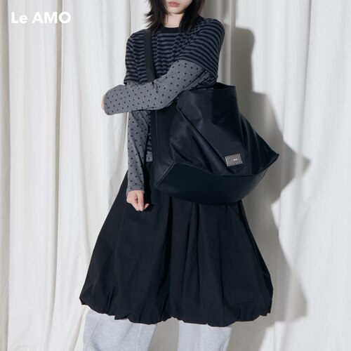 通勤托特尼龙休闲大容量斜挎包