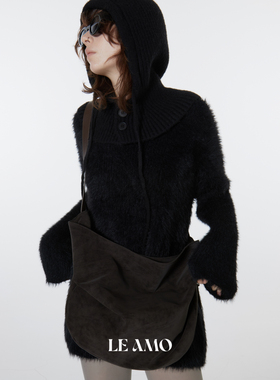 LE AMO｜原创“格雷斯”摩登小众简约大容量腋下HOBO流浪包_2色