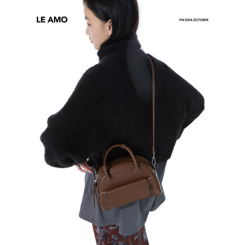 单肩斜挎保龄球包小众小