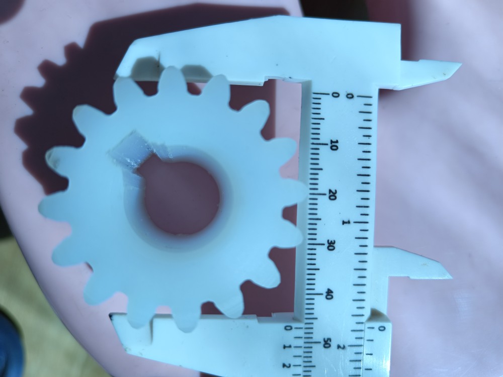 高速编织机配件电机齿轮尼龙齿轮内径齿龙城编织机配件