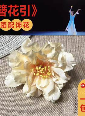 簪花引舞蹈道具花手花舞蹈演出