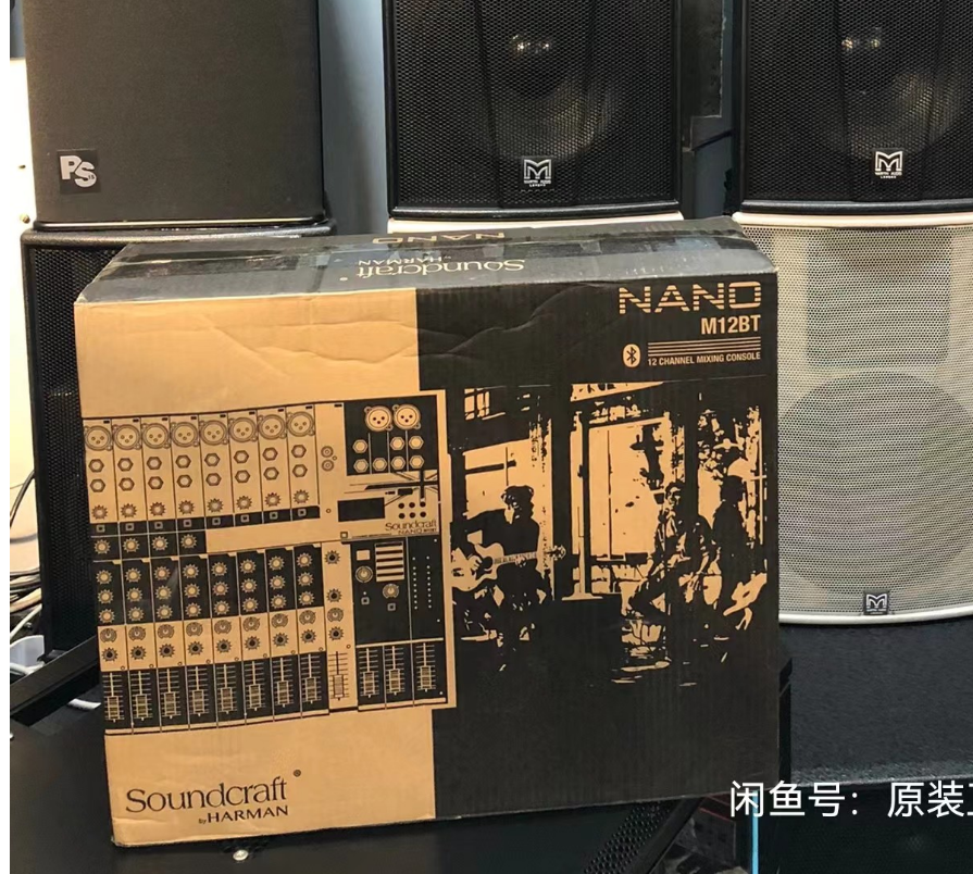 Soundcraft/声艺M08BT/M12BT M16 M24 声艺 模拟调音台带混响效果