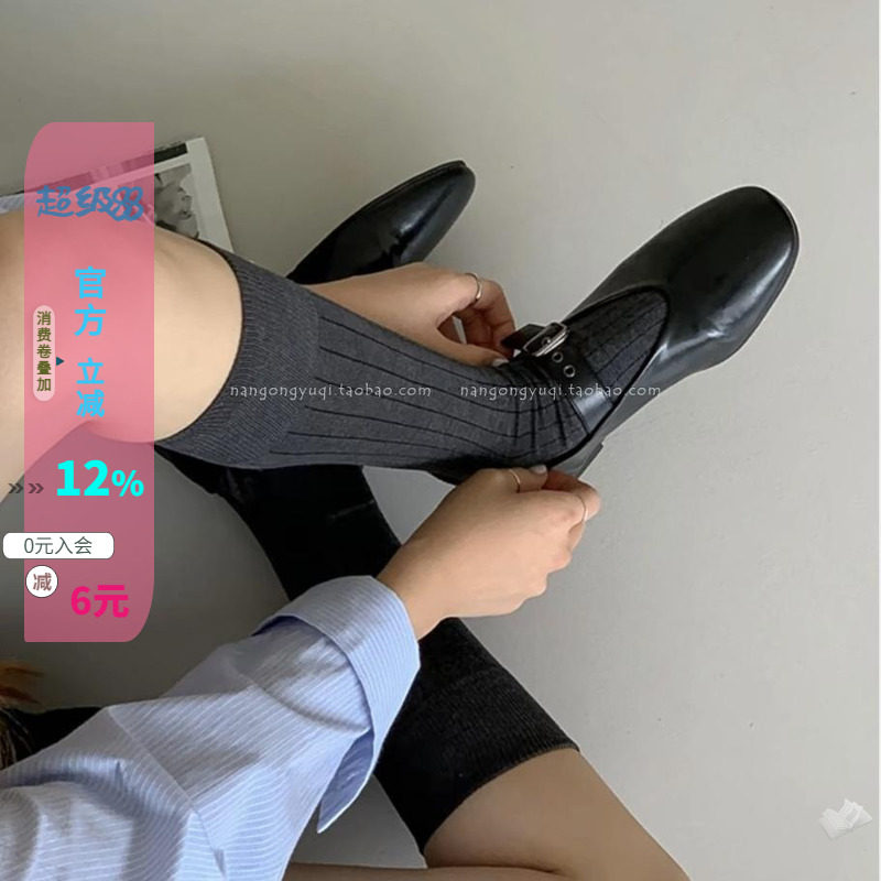 复古奶奶风减龄皮带扣玛丽珍单鞋
