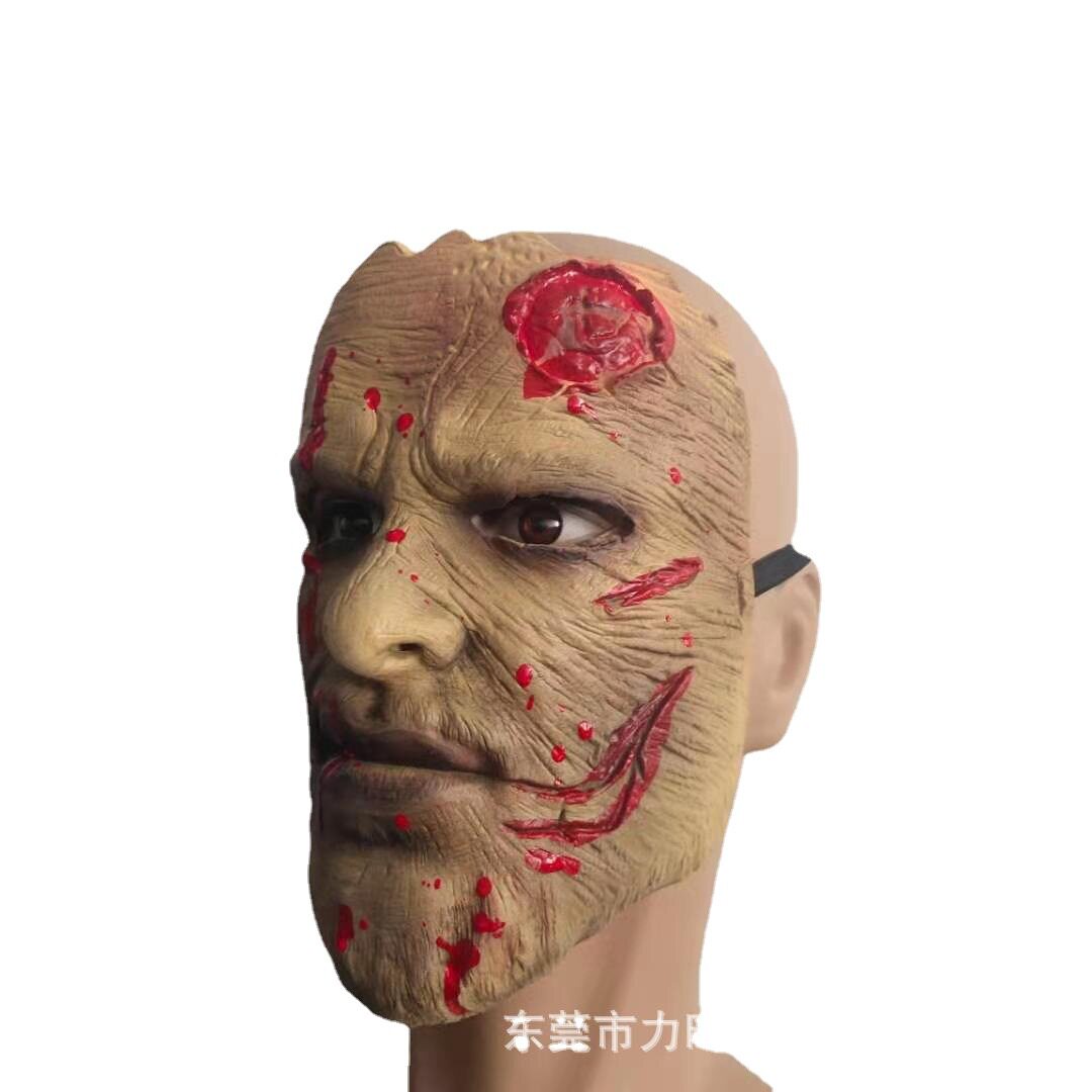 万圣节阴险流血鬼脸面具惊声尖叫鬼节鬼脸派对面具