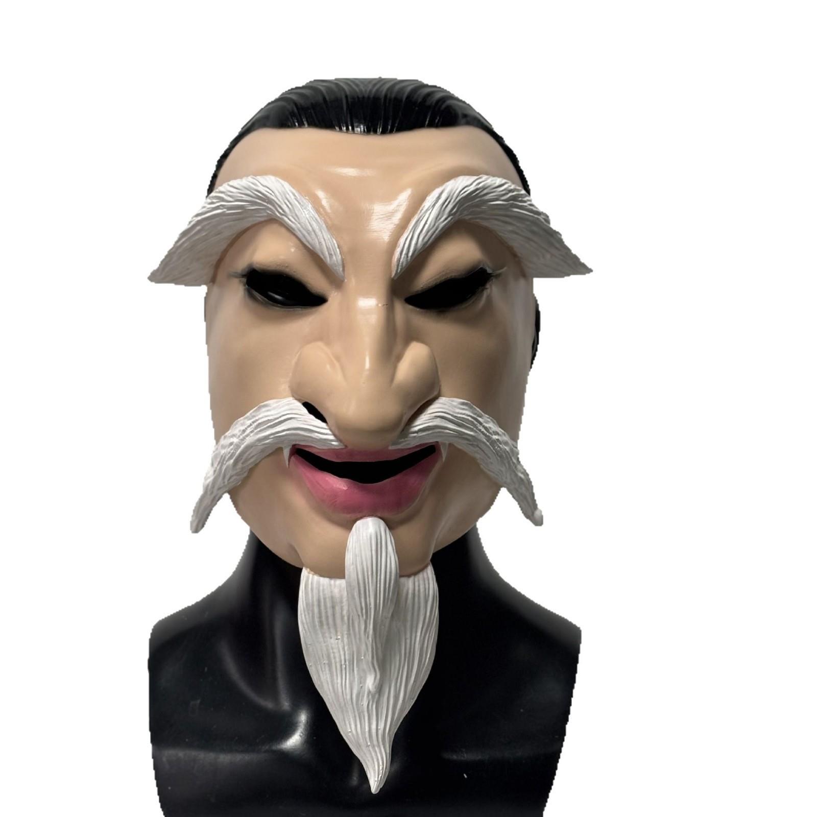 新款面具人头套 万圣节角色cosplay名侦探柯南面具人扮演恐怖道具