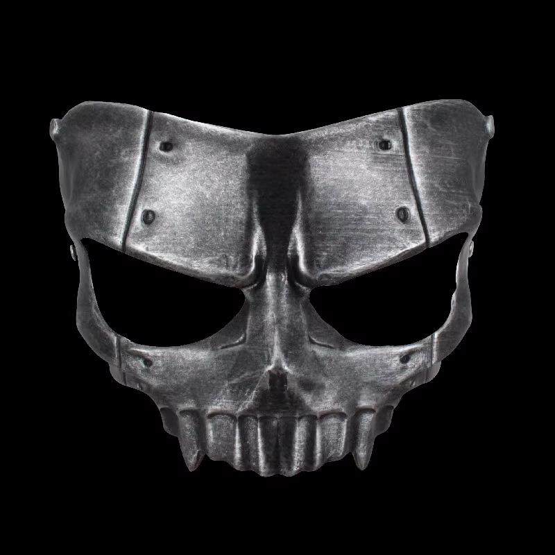 跨境万圣节狂欢面具cos女神异闻录 p5 第五人格坂本龙司树脂面具