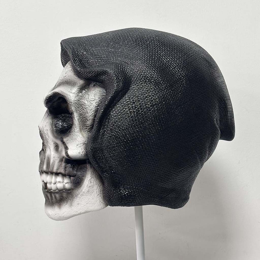 死神骷髅乳胶头套 万圣节cosplay恐怖面具鬼屋密室逃脱装扮道具