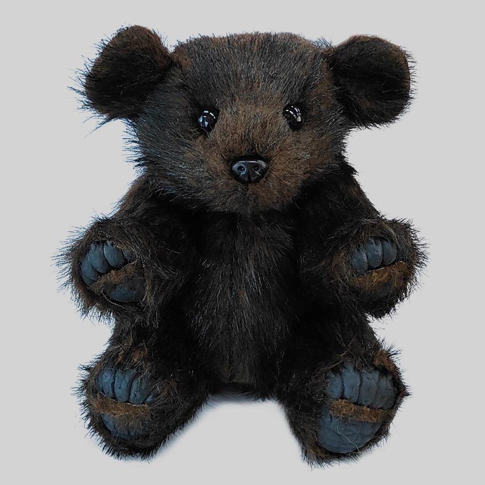 棕熊宝宝可爱公仔摆件化妆舞会独立站毛绒玩具万圣节跨境直播道具