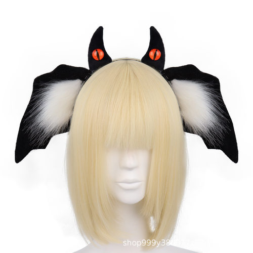 暗黑蝙蝠兽耳恶魔发箍
