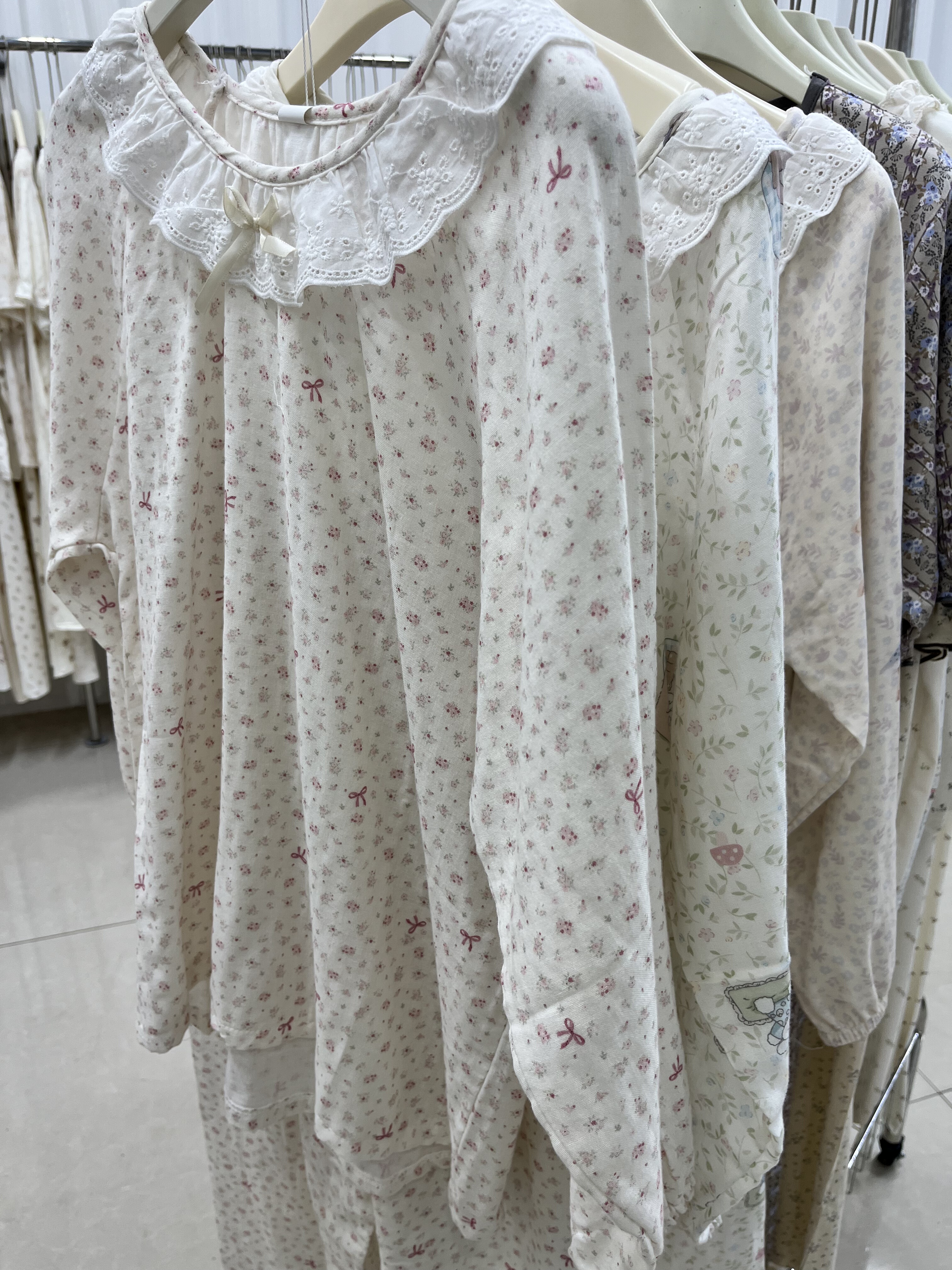 女士纯棉纱布家居服 成人双纱棉睡衣套装 吸汗透气 越洗越软