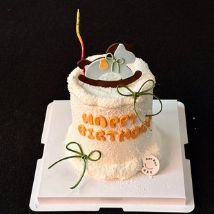 2026马年摇摇马亚克力蛋糕装饰插件马宝宝儿童生日派对甜品台装扮