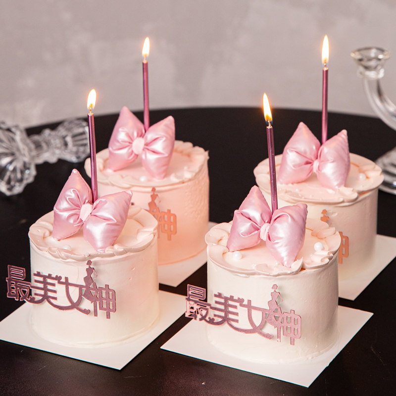 三八妇女节女神节亚克力蛋糕装饰插牌粉色烘焙甜品蝴蝶结装扮摆件,节庆用品/礼品,蛋糕/烘焙装饰用品,淘宝优惠券,粉丝福利购,淘宝优惠卷