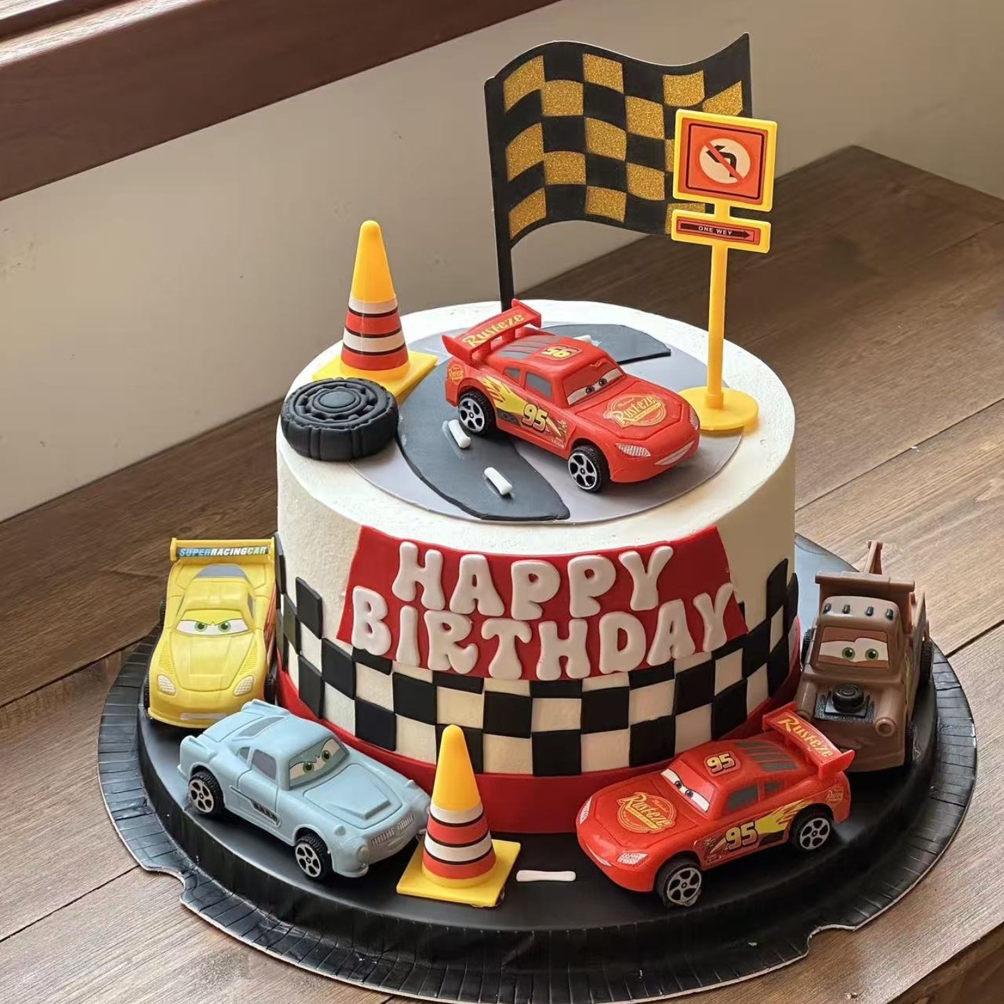 网红男生男神蛋糕装饰小汽车摆件儿童小孩生日装扮赛车旗配件插件,节庆用品/礼品,节日装扮用品,淘宝优惠券,粉丝福利购,淘宝优惠卷