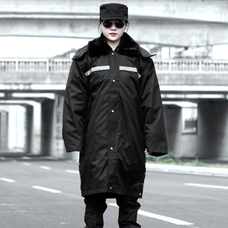 军棉大衣男冬季加厚长款东北多功能保安劳保棉衣工作服冷库防寒服