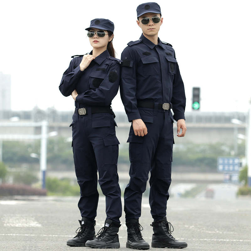 高质量教官服套装男速干弹力作训服保安物业工作服春夏秋冬