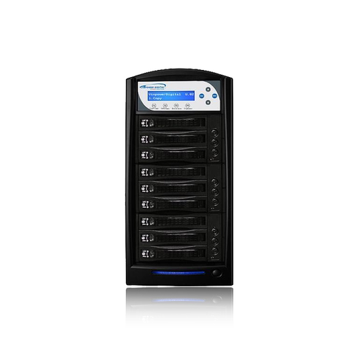 Vinpower美国伟宝HDDSharkTB-8T-BK 鲨鱼系列 1 拖 8 高速硬盘拷贝机