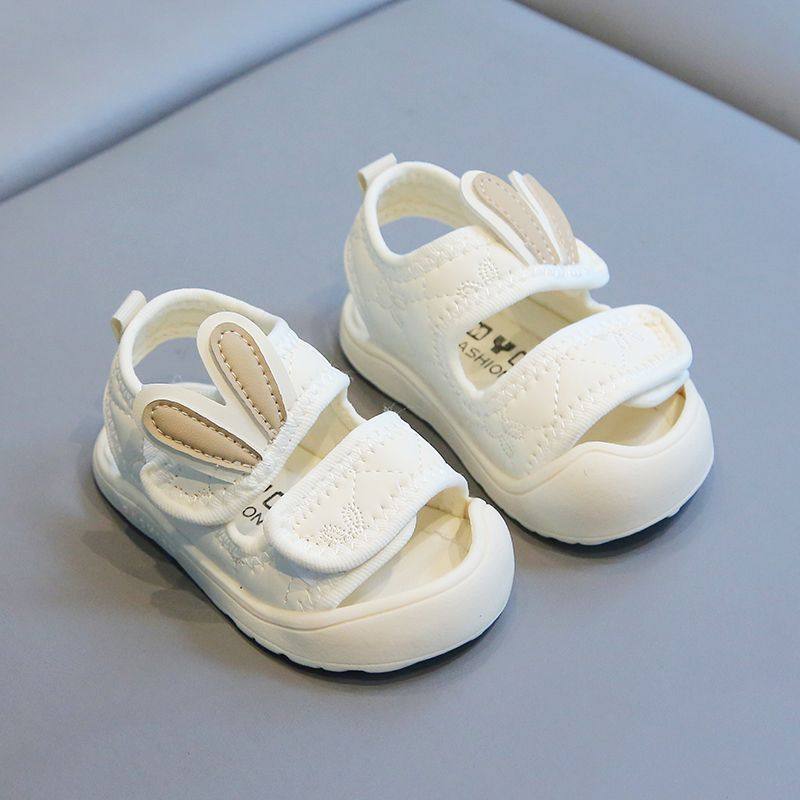 软底宝宝凉鞋可爱夏季婴幼儿学步鞋包头防滑男女童鞋子防踢魔术贴