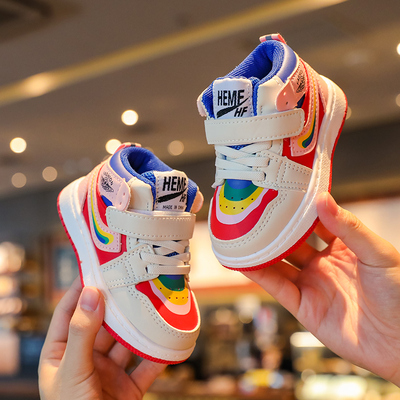 嘤嘤熊仔学步鞋透气防滑