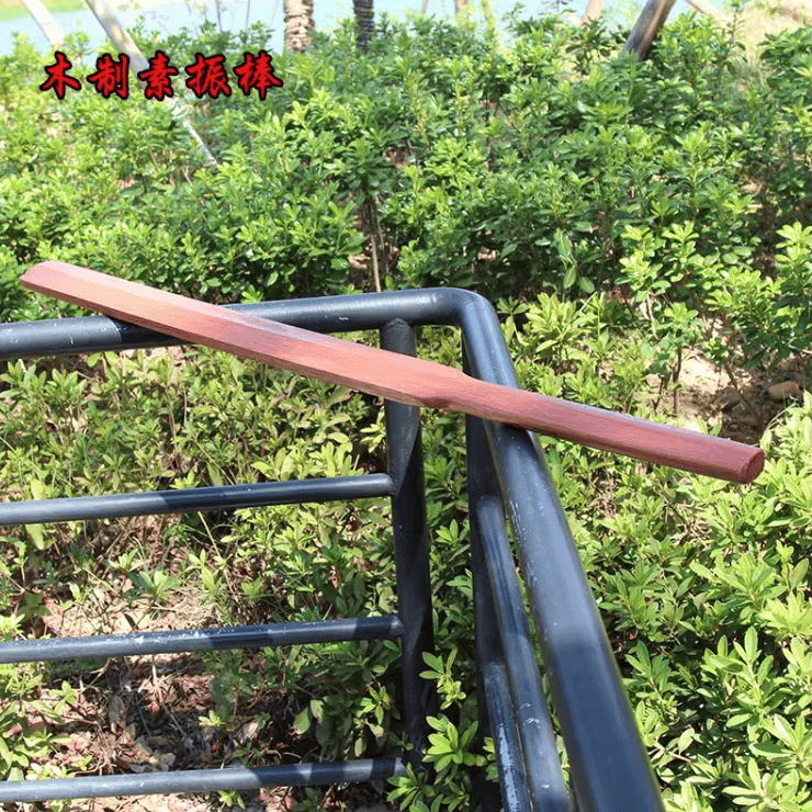 剑道加重船桨型素振木刀合气道居合专用素振棒健身练习铁木制木剑