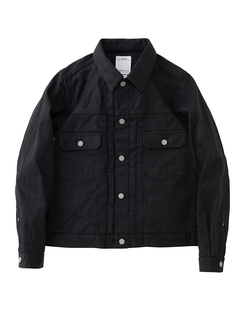 NIOTU BRAND 101 黑色男士短款工装牛仔夹克 外套 21AW 非 visvim