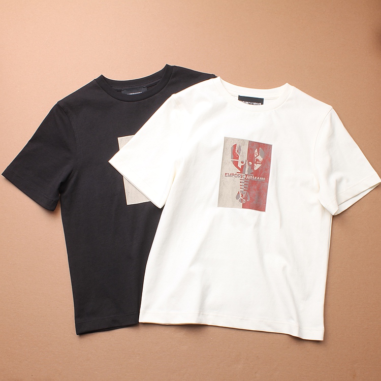 男童短袖T恤2024年夏季新款休闲印花百搭圆领半袖白色体恤上衣