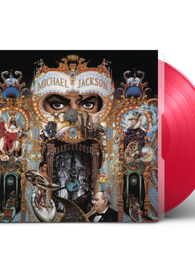 现货迈克尔杰克逊Michael Jackson危险DANGEROUS 红胶2LP黑胶唱片