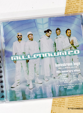 现货 后街男孩专辑 Backstreet Boys Millenium 2.0 2CD+歌词本