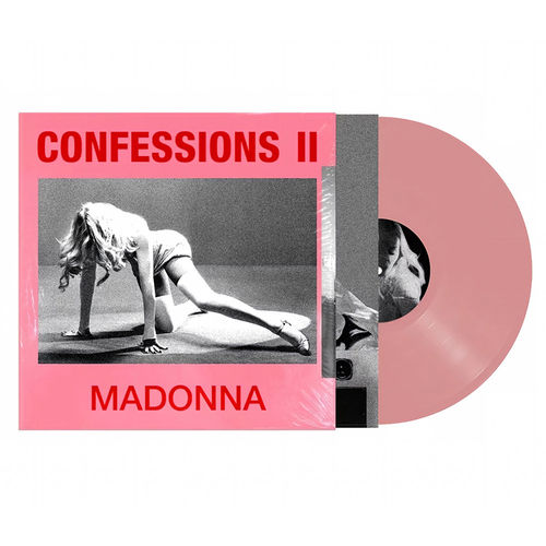 现货 麦当娜专辑 Madonna Confessions II LP 粉色彩胶
