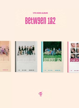 现货 TWICE专辑 迷你11 BETWEEN 1&2 回归专 CD官方小卡写真 周边