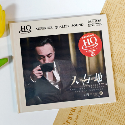 官方正版发烧碟 王闻 男人四十6 天与地 男声粤语专辑 HQCD 1CD