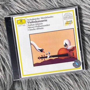 柴可夫斯基/门德尔松：小提琴协奏曲 原版进口CD 米尔斯坦/阿巴多
