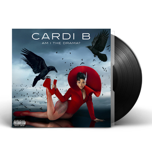 现货正版Cardi B专辑 Am I The Drama粉红胶LP黑胶唱片留声机专用