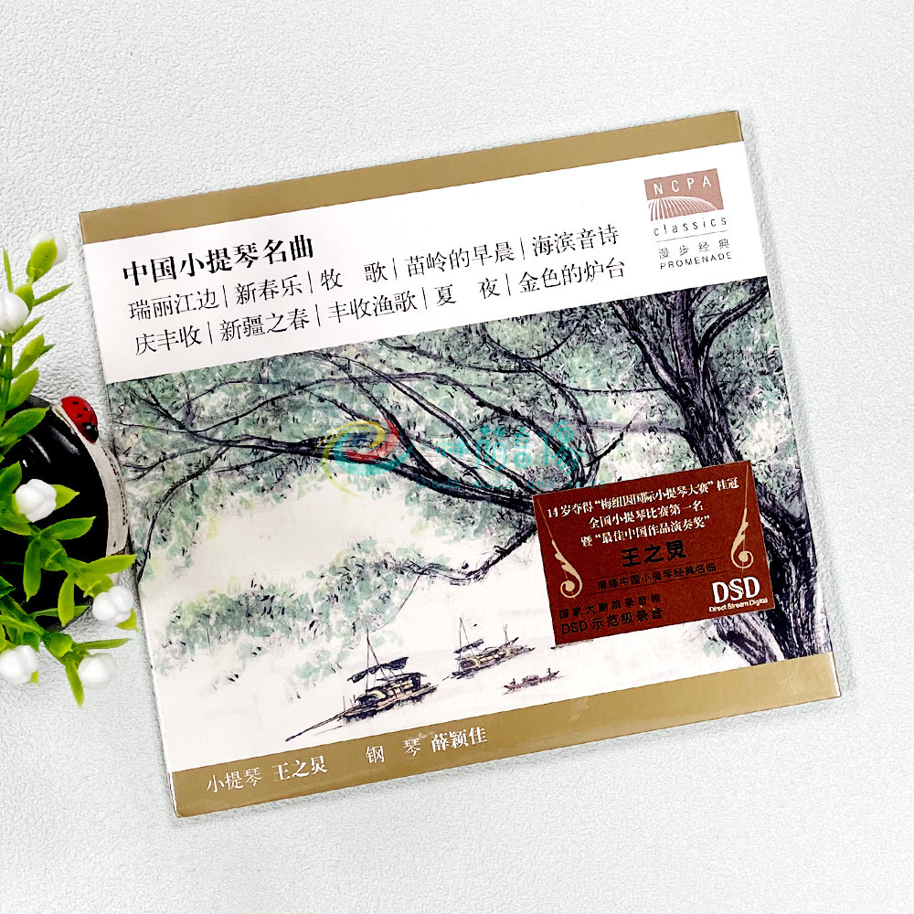 正版音乐CD国家大剧院 民乐 中国小提琴名曲 CD 小提琴王之炅 DSD
