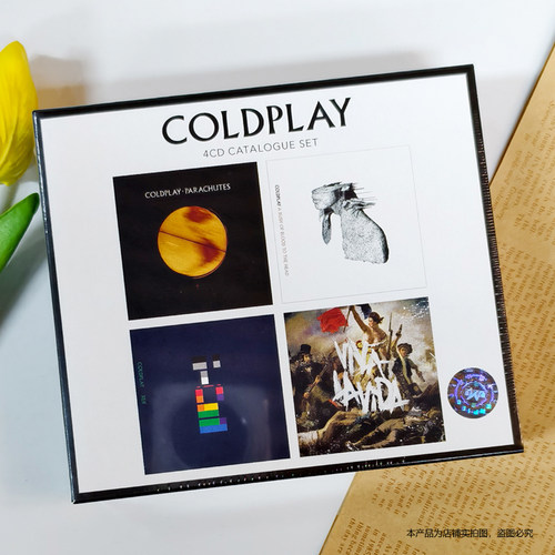 现货正版 Coldplay 酷玩乐队专辑 CATALOGUE SET 套装4CD摇滚音乐