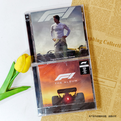 现货美版 狂飙飞车 F1 The Album/The Movie电影原声音乐OST CD