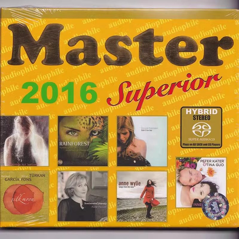 原装进口 MASTER SUPERIOR 明达发烧精选2016 高音质SACD碟片